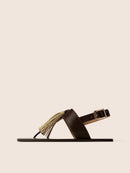 Chaussures Plates Glam Summer  - Brown