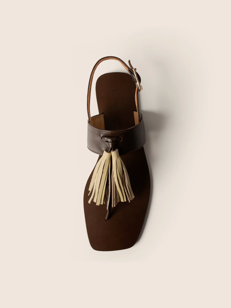 Chaussures Plates Glam Summer  - Brown