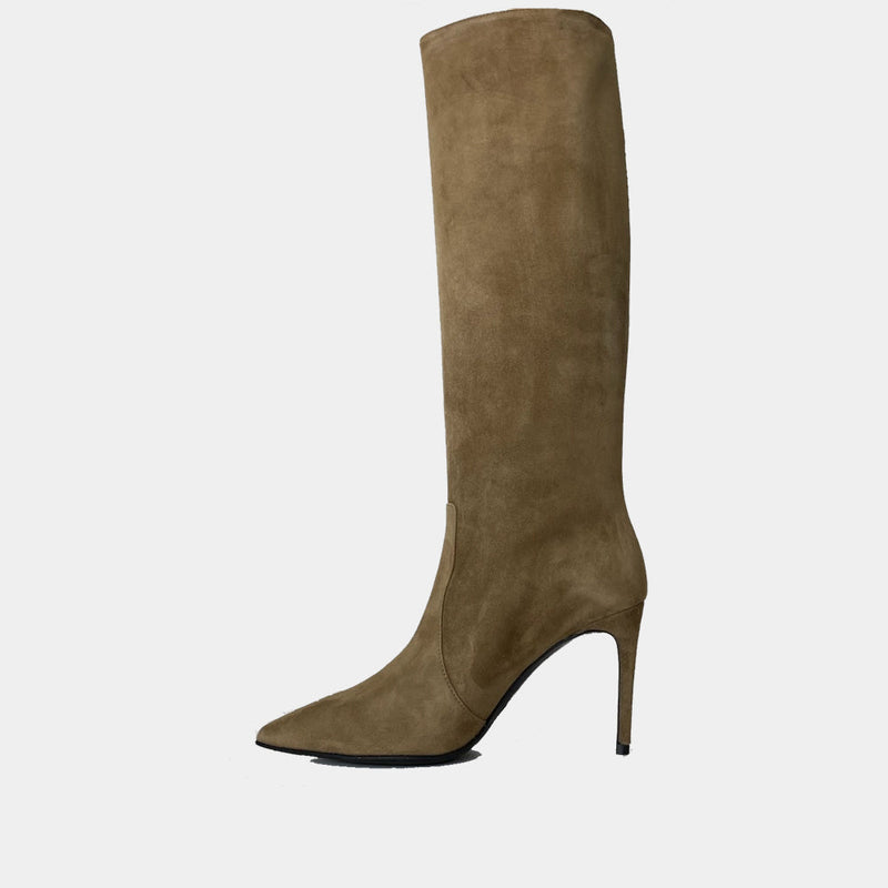 Bottes Clio Tuil Moonlight - Velours Camel