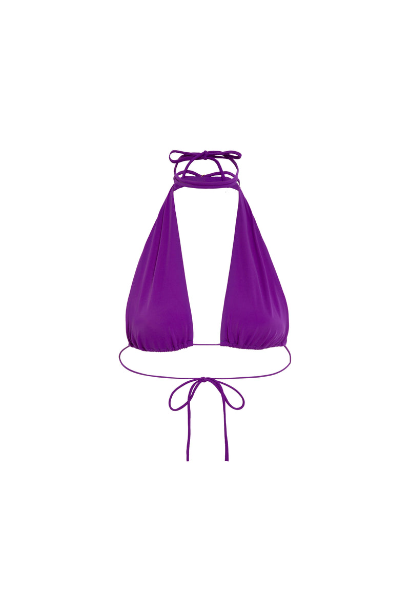 Haut De Maillot Mor - Violet