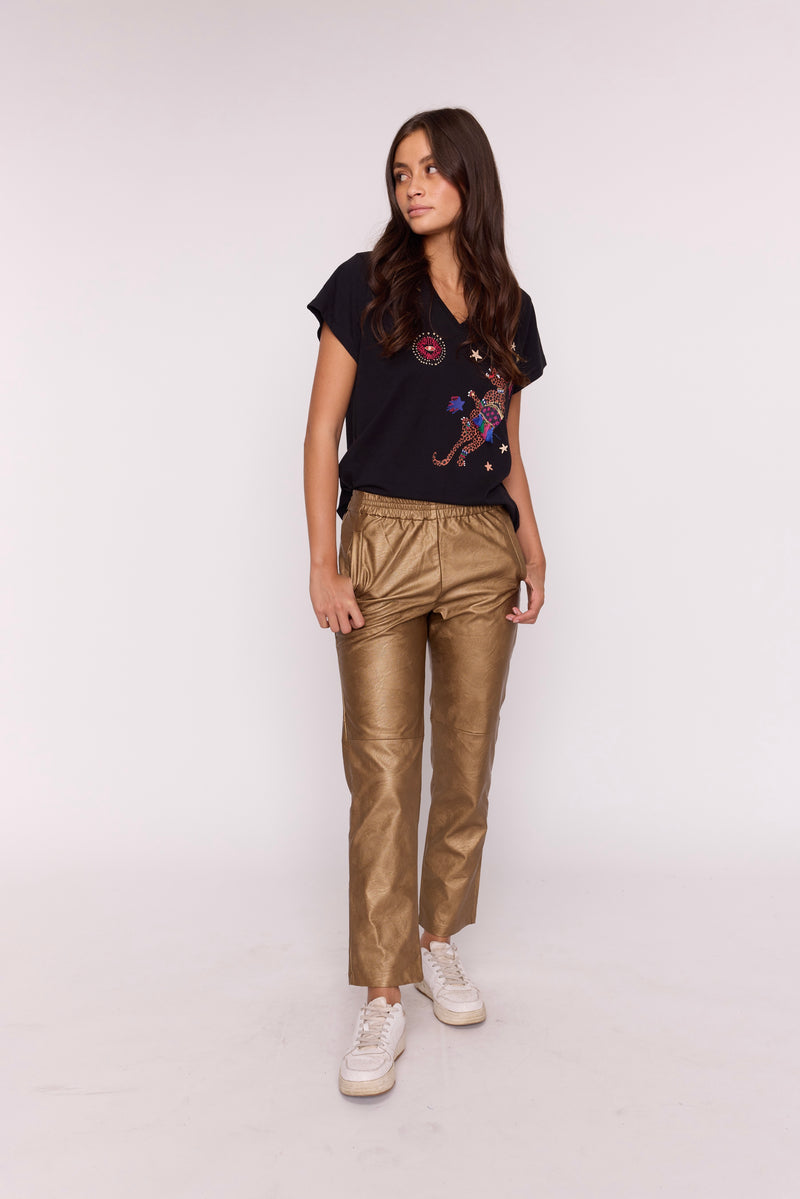 Moritzio Pants - Gold