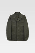 Morton Coat - Cotton Canvas - Dark Kaki