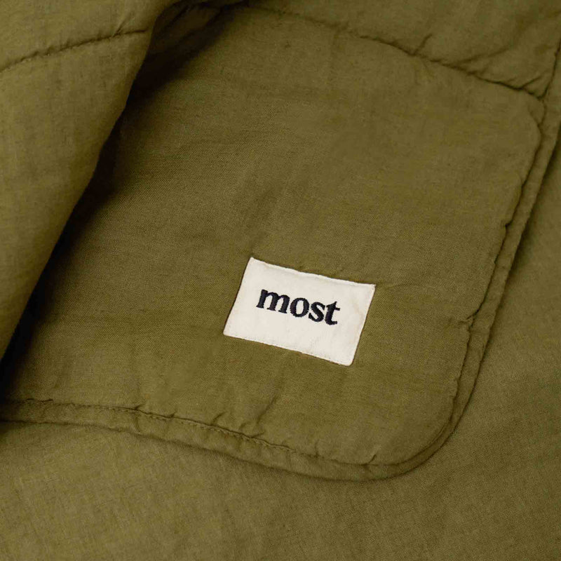 Édredon En Lin - Vert Olive