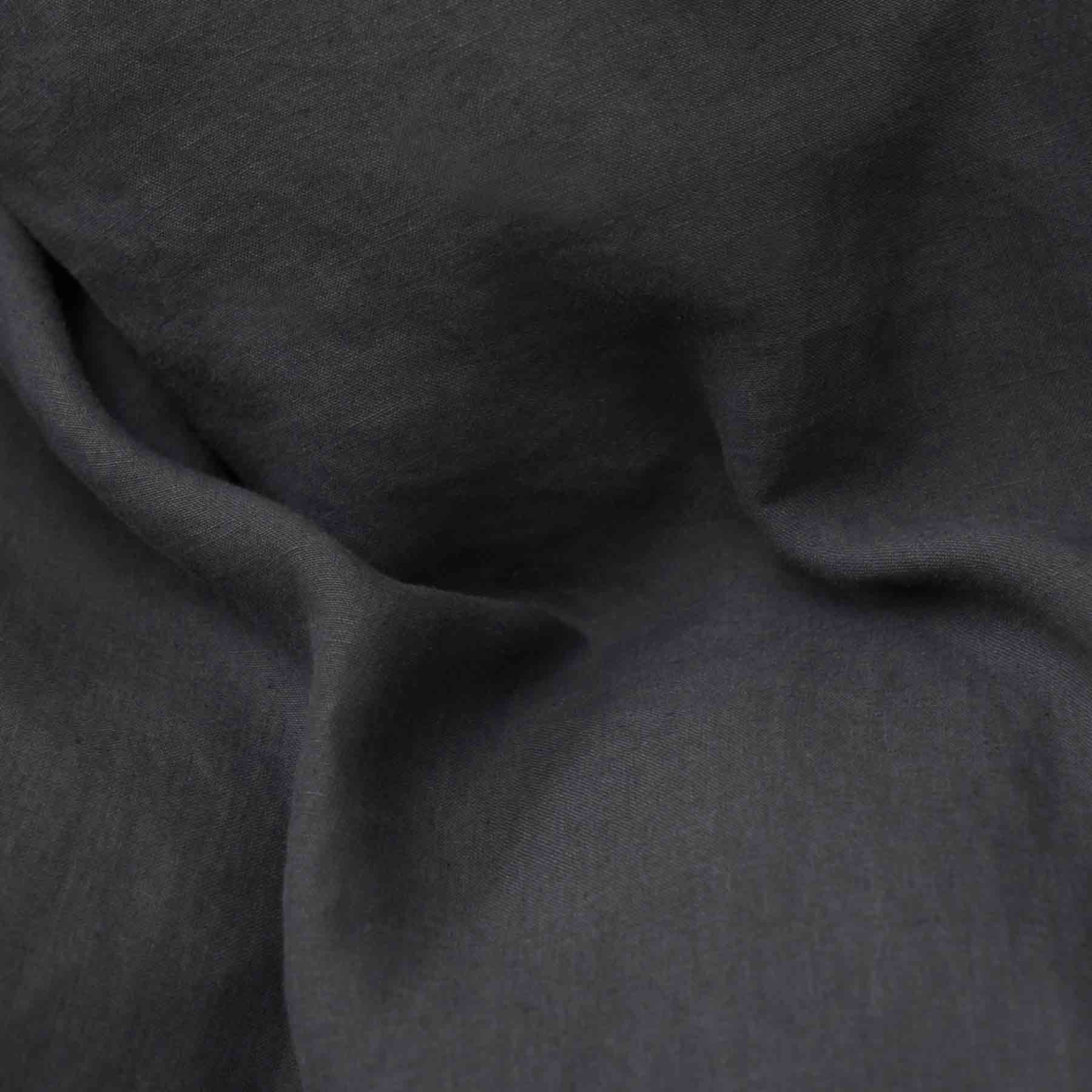 Housse De Couette - En Lin Lavé 190G/M² - Gris Graphite