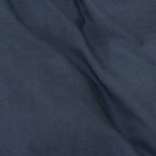 Drap plat lin lavé bleu orage francais haut de gamme maison Most