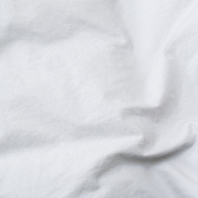 linge de lit percale coton lave coton egyptien gris galet maison most