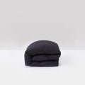 bed linen percale cotton lava egyptian cotton graphite gray maison most