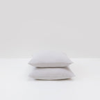 2 Taies D'Oreiller - En Lin Lavé 190G/M² - Gris Galet