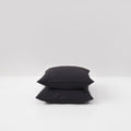 2 Taies D'Oreiller - En Lin Lavé 190G/M² - Gris Graphite