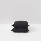 2 Taies D'Oreiller - En Lin Lavé 190G/M² - Gris Graphite