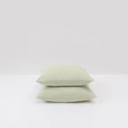 2 Pillowcases - 190G/M² Washed Linen - Sage Green