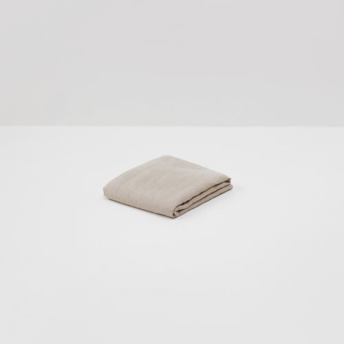 Drap Housse En Lin Lavé 190G/M²  - Naturel