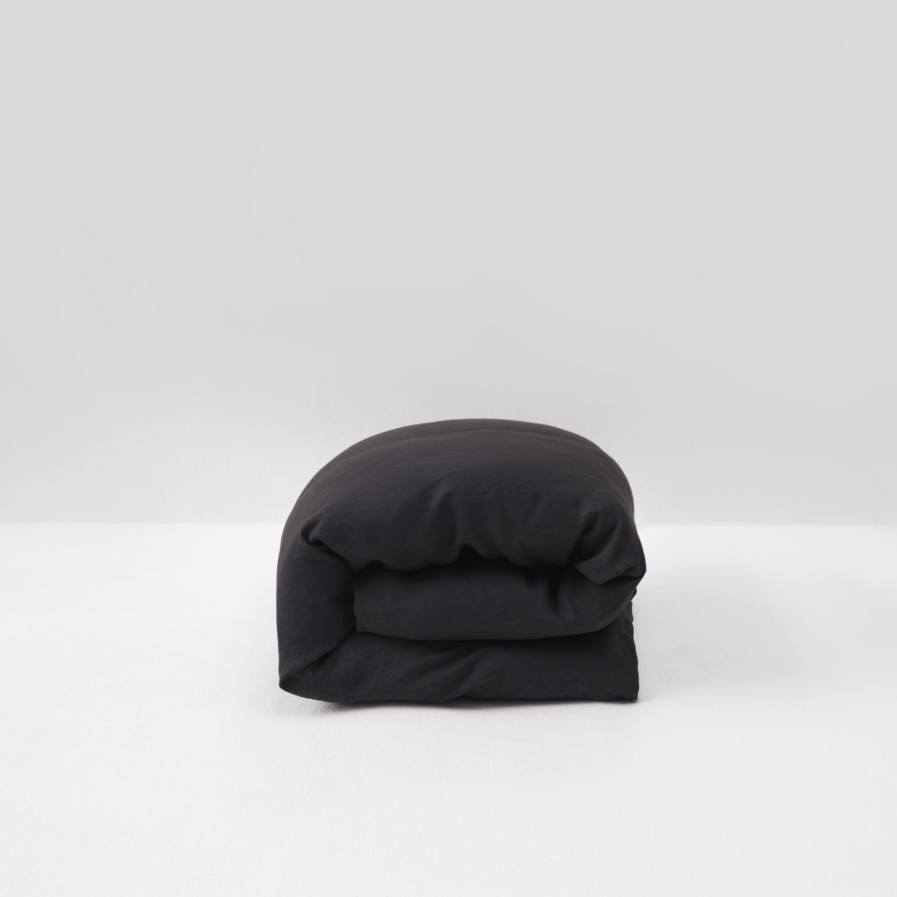 Housse De Couette - En Lin Lavé 190G/M² - Gris Graphite
