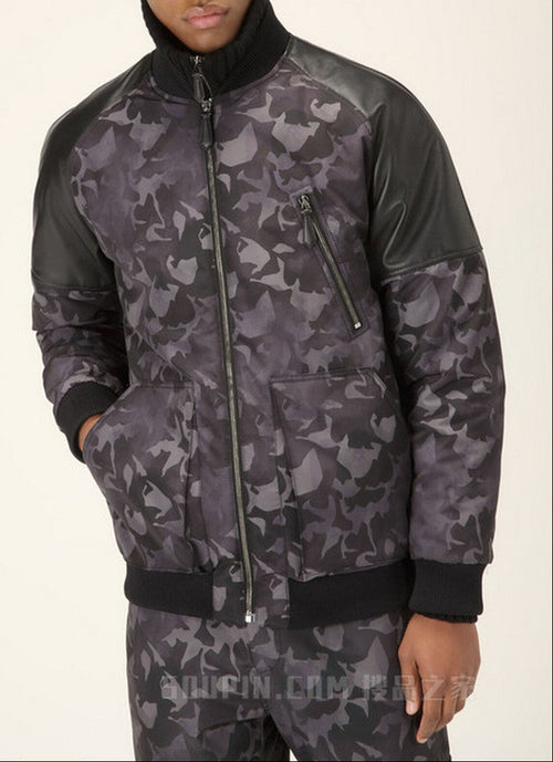 Bomber/Blouson Outerwear - Multiblack - Mens