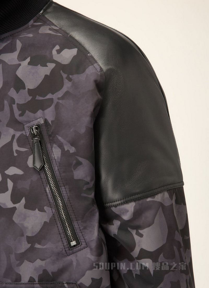 Bomber/Blouson Outerwear - Multiblack - Mens