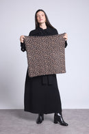 Echarpe Bandana Leopard Moussa En Cachemire - Beige Leopard - Mixte