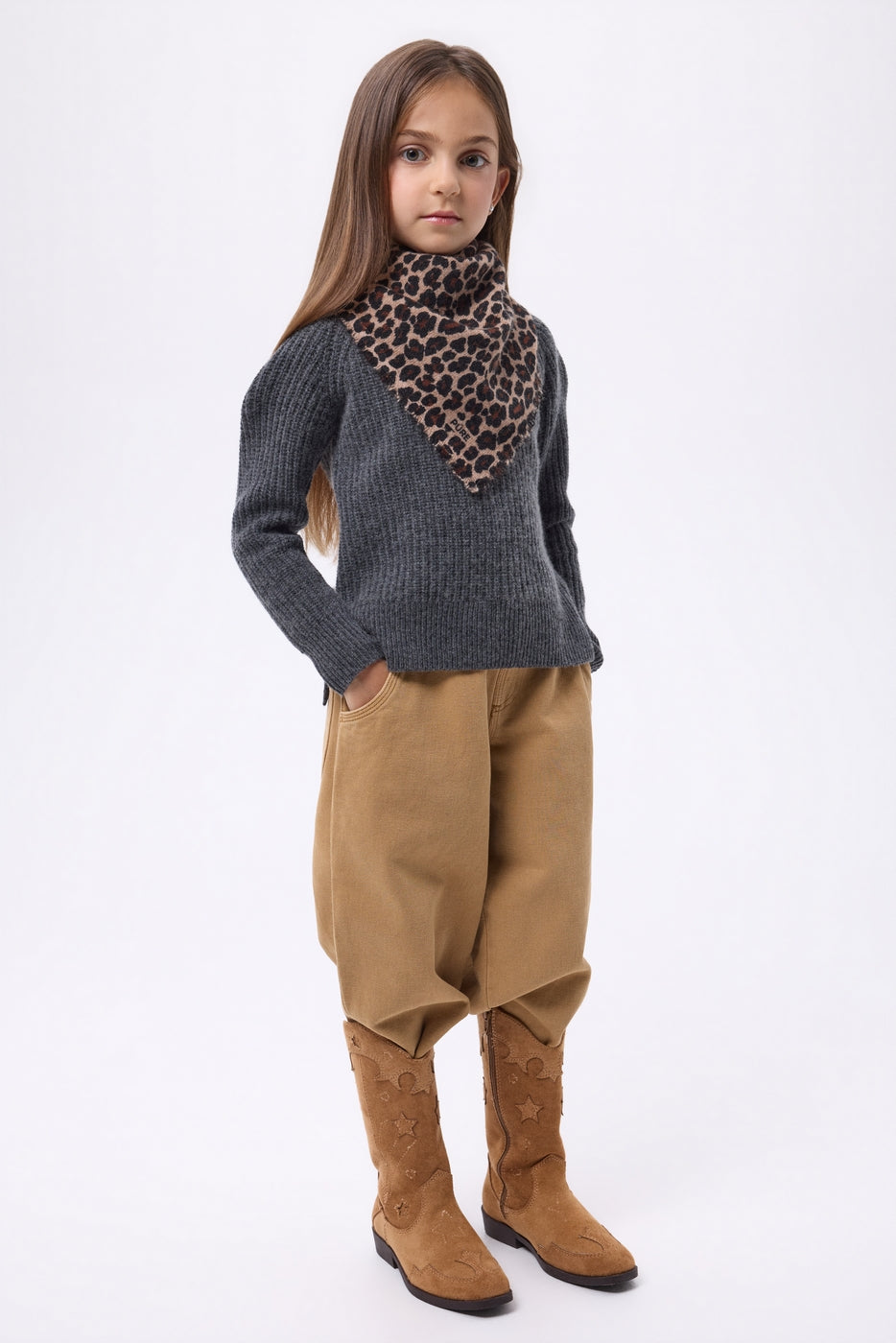 Bandana de leopardo Moussa - Leopardo - Niño