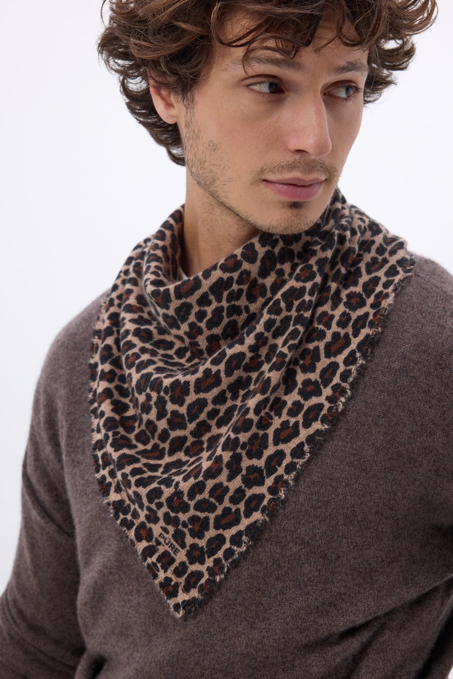 Bandana Leopard Moussa - Leopard - Homme