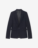 Veste De Costume En Laine Karion - Navy