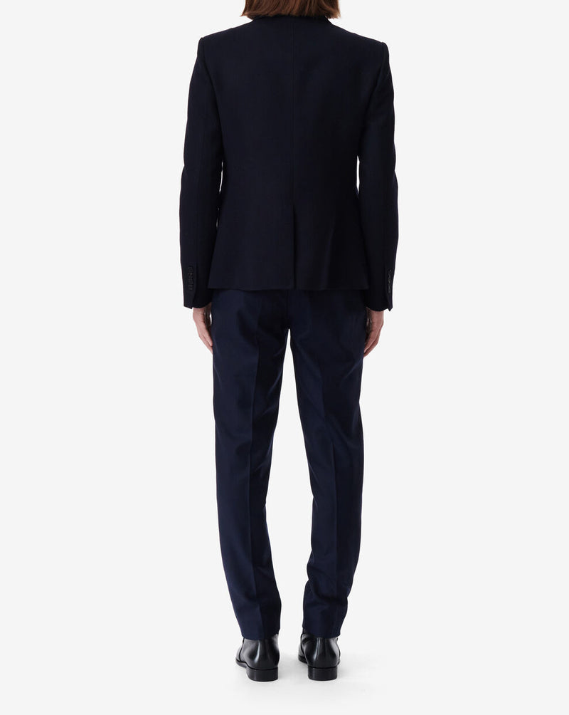 Veste De Costume En Laine Karion - Navy