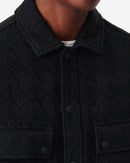 Surchemise En Tweed Aveno - Black