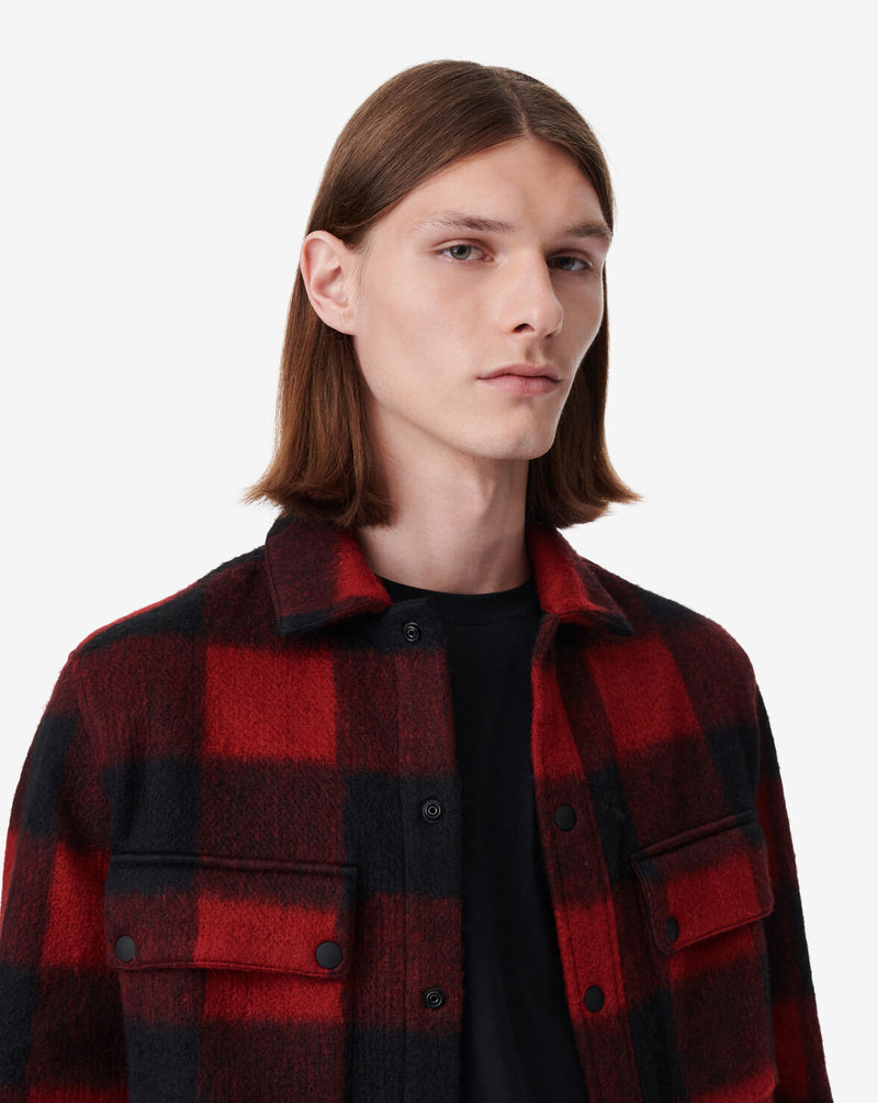 Surchemise À Carreaux Ilario - Mixed Red