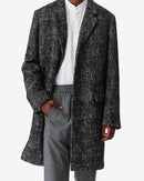 Manteau Long Calvon - Black/White