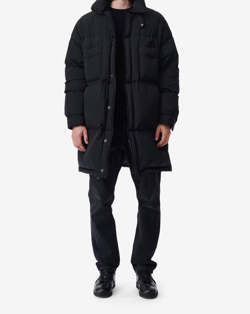 Doudoune Col Classique Kanye - Black