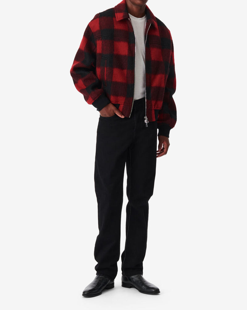 Blouson À Carreaux Osuko - Mixed Red