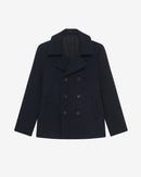 Caban Bleu Marine En Laine Tristan - Navy