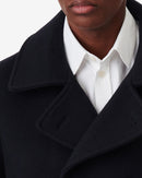 Caban Bleu Marine En Laine Tristan - Navy