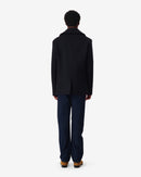 Caban Bleu Marine En Laine Tristan - Navy