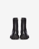 Rangers En Cuir À Lacets Kosmic - Black