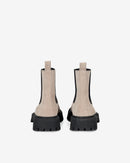 Boots En Cuir Kosmic Chelsea Suede - Beige