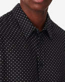Chemise Fluide À Pois Lommi - Black/Offwhite Small Dots