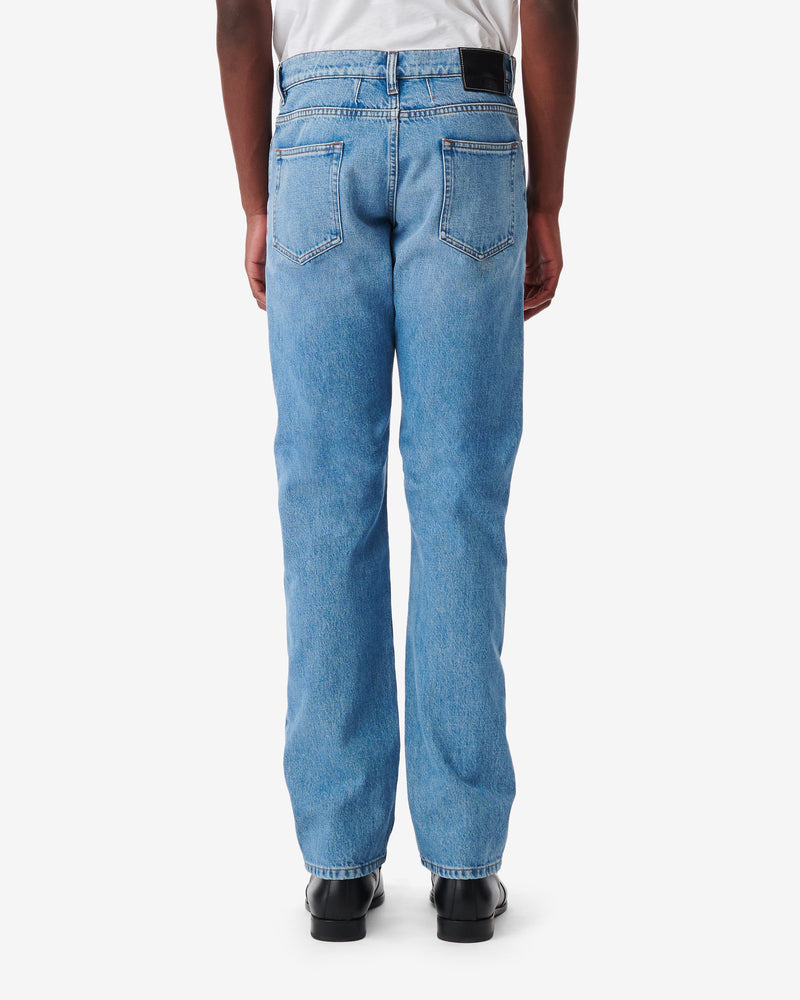 Jean Straight Dayn - Light Blue Worn