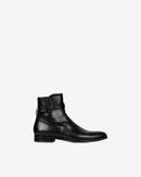 Boots Jodphur En Cuir Johd - Black