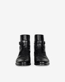 Boots Jodphur En Cuir Johd - Black