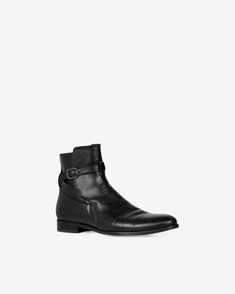 Boots Jodphur En Cuir Johd - Black