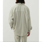 Camisa Recta Cuello Abotonado - Falaise Vintage - Hombre