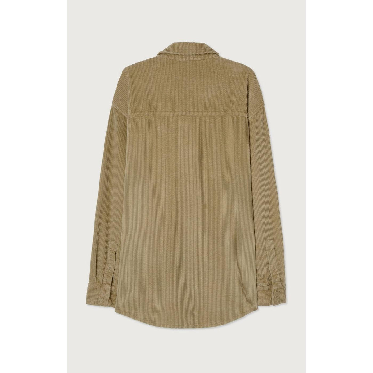 Straight Buttoned-Collar Shirt - Vintage Oat - Men