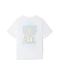 T-Shirt Tennis Pastelle - Blanc