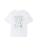 T-Shirt Tennis Pastelle - Blanc