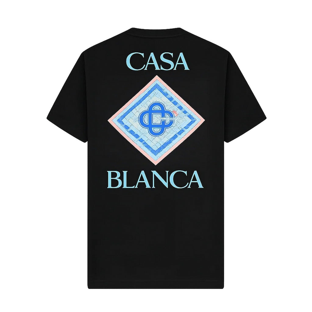 T‑Shirt Casablanca Pool - Noir