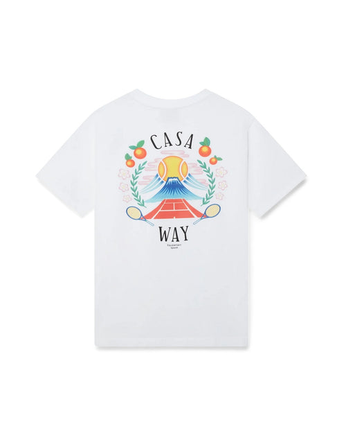 Camiseta Casa Way Montaña - Blanco
