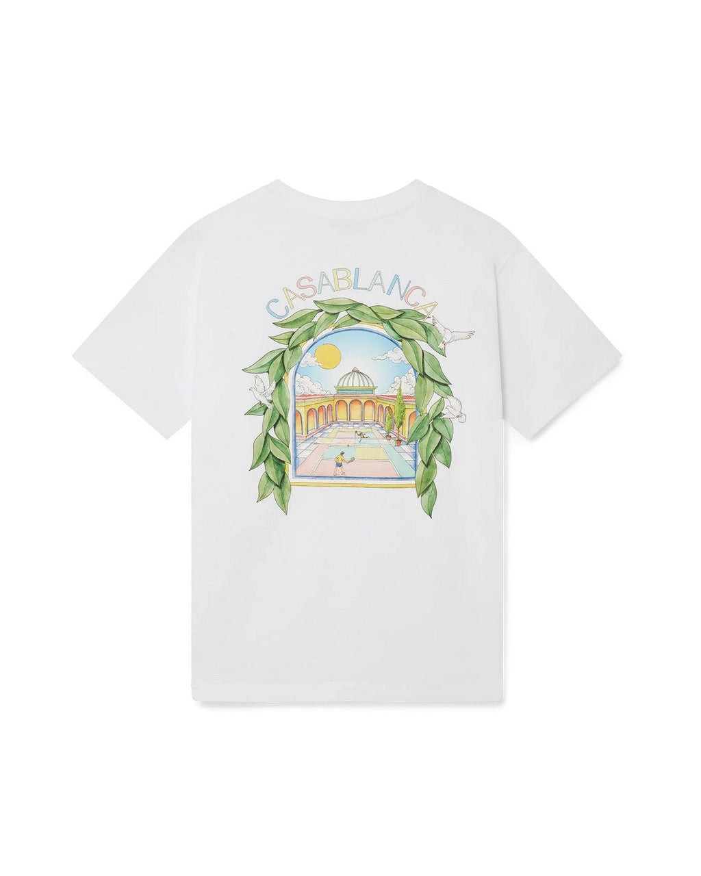 T-Shirt L'Arche De Tennis - Blanc