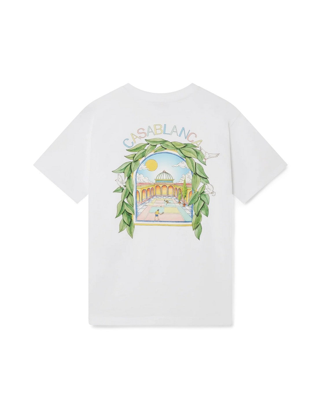 T-Shirt L'Arche De Tennis - Blanc