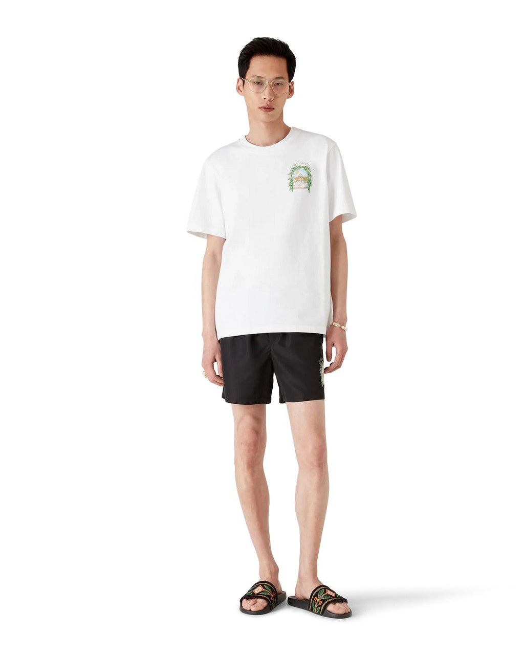 T-Shirt L'Arche De Tennis - Blanc