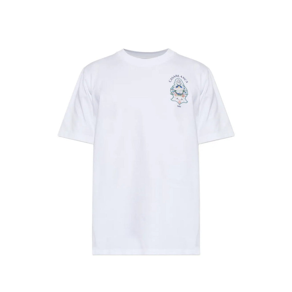 T‑Shirt Hotel Emblem - Blanc