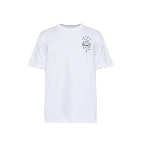T‑Shirt Hotel Emblem - Blanc